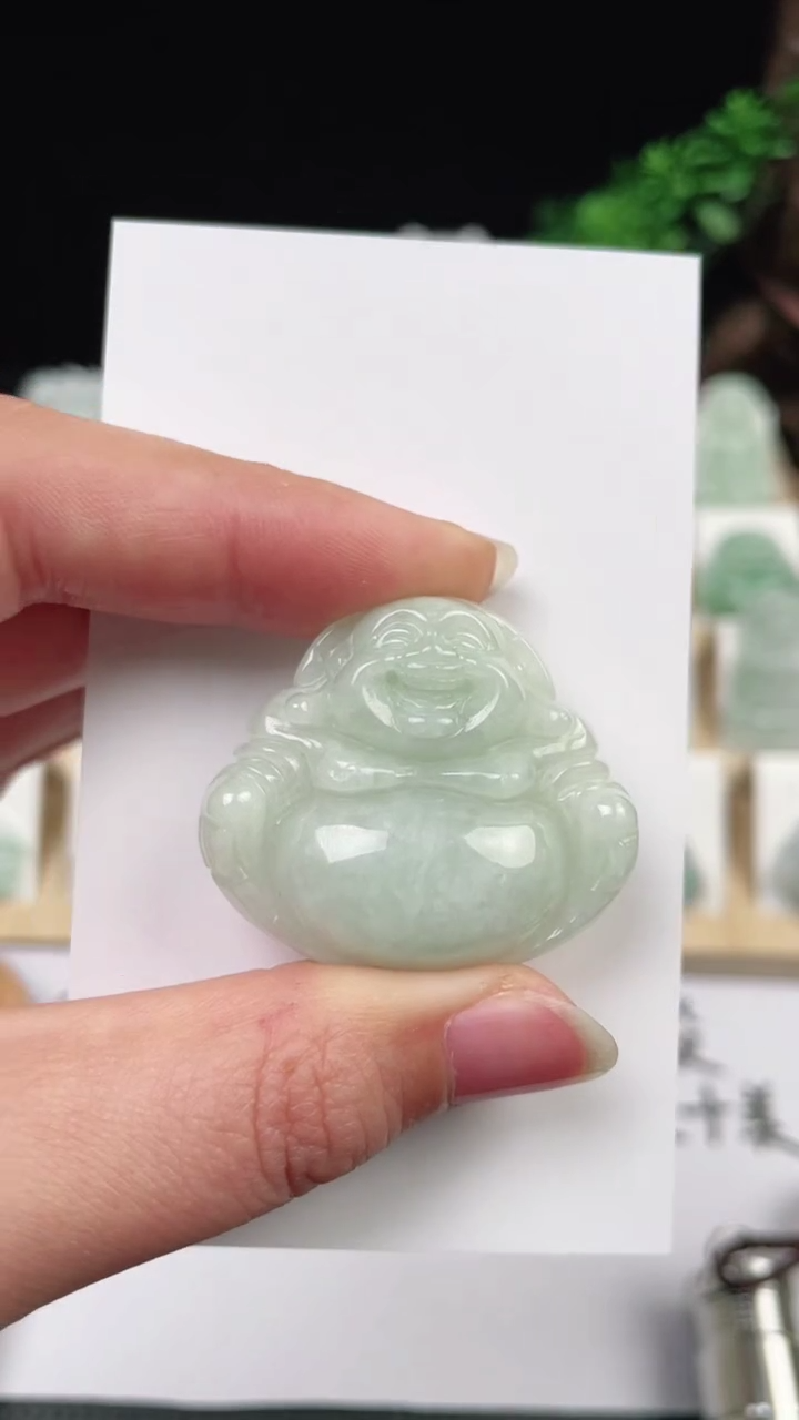 【闪购商品】翡翠颈饰未镶嵌佛公