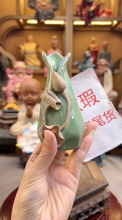 紫砂茶宠器闵茶宠摆件