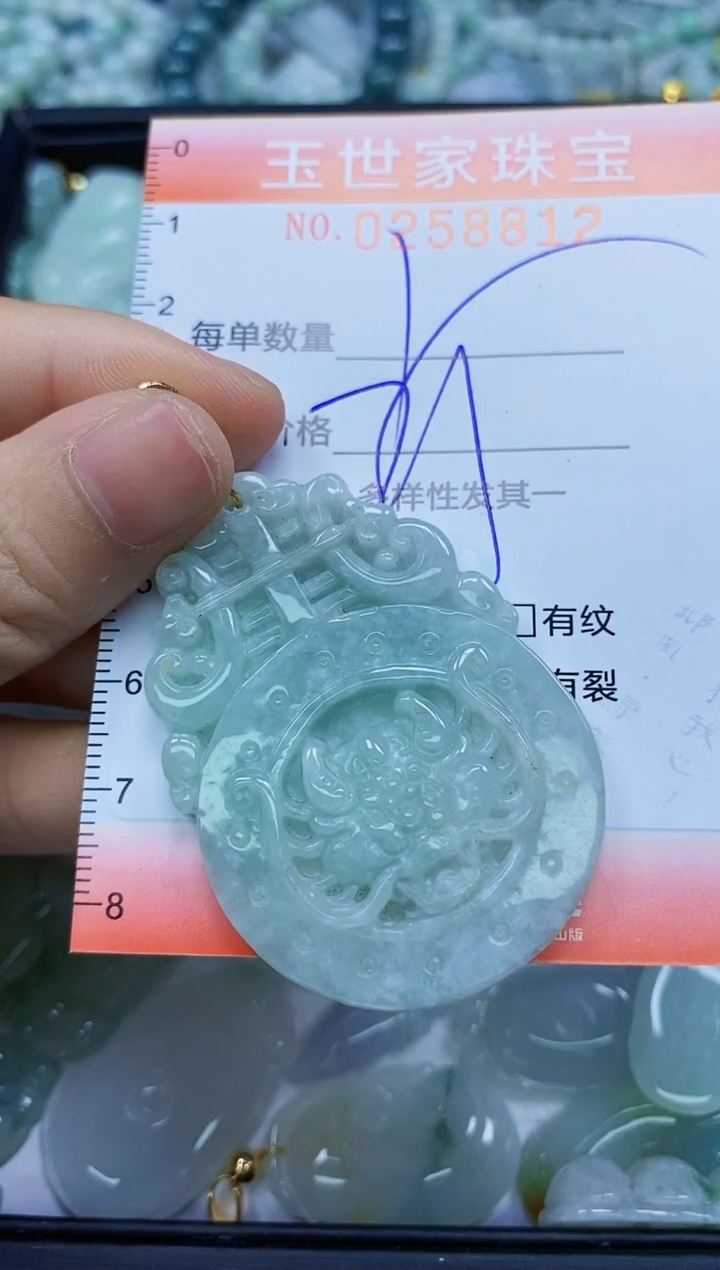 翡翠未镶嵌颈饰闪购0258812