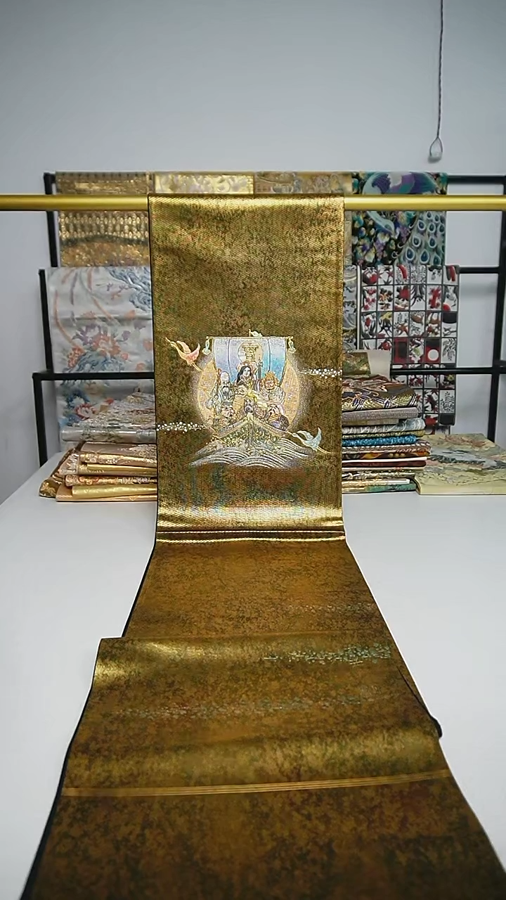 【闪购商品】织绣94 两通七福神螺钿珍珠