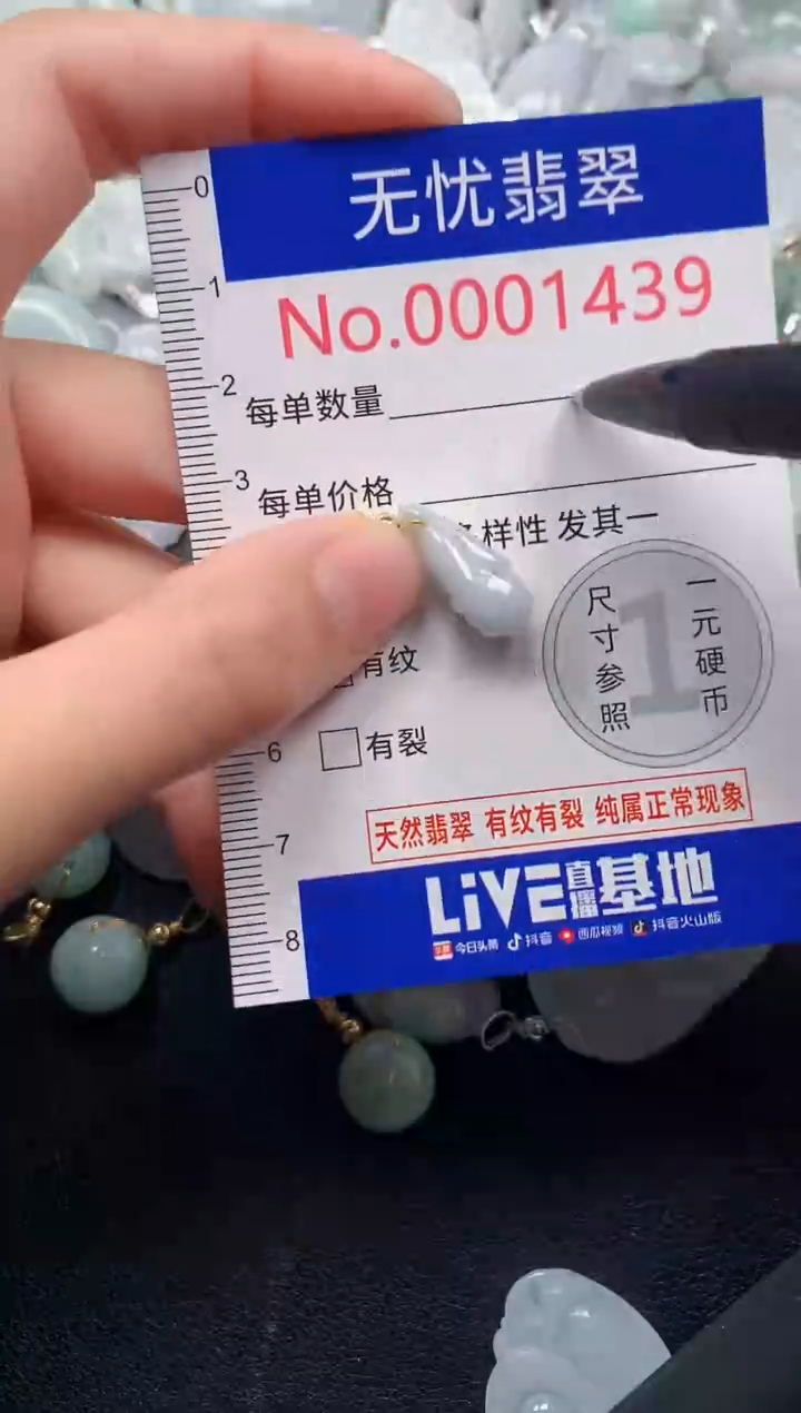 颈饰未镶嵌翡翠1439