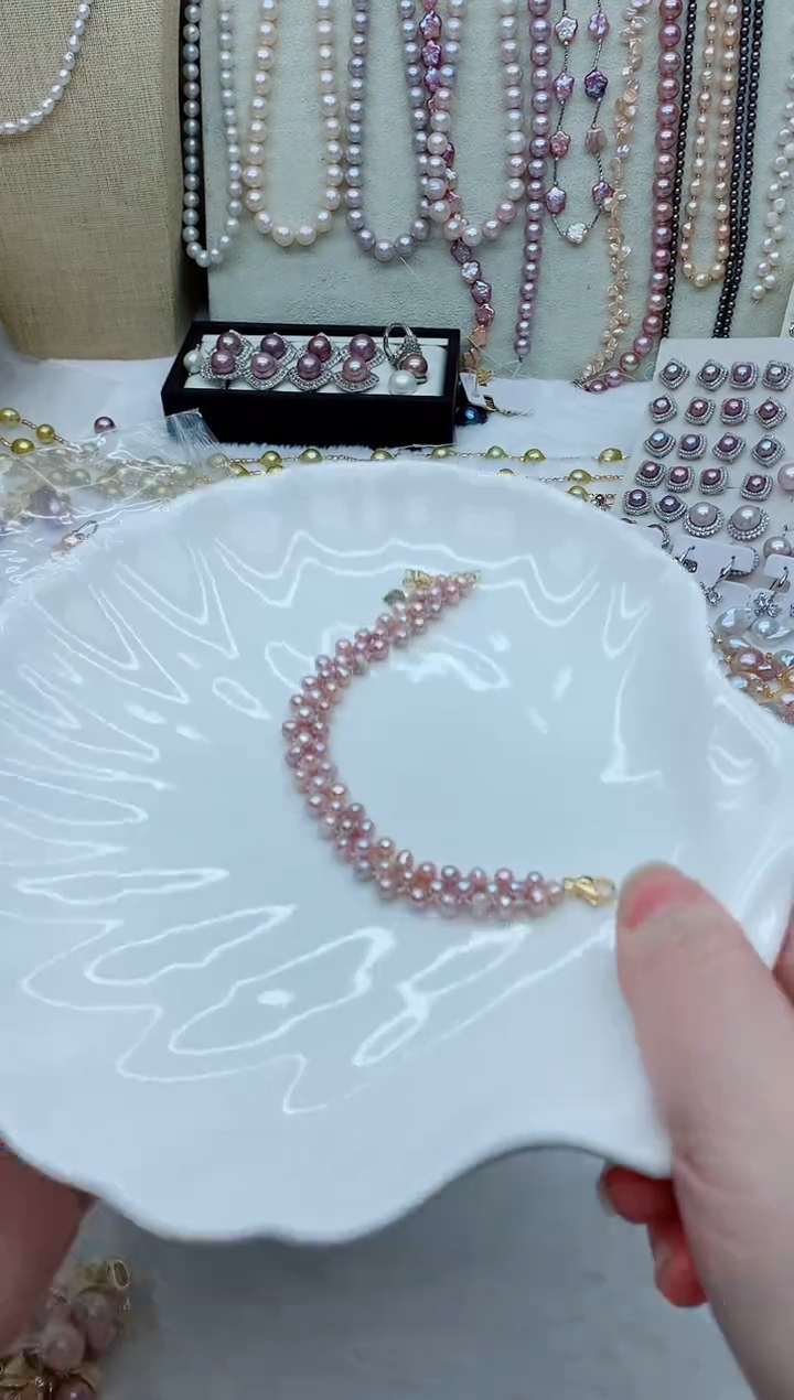 未镶嵌手绳淡水珍珠多样性发其一【非无瑕】