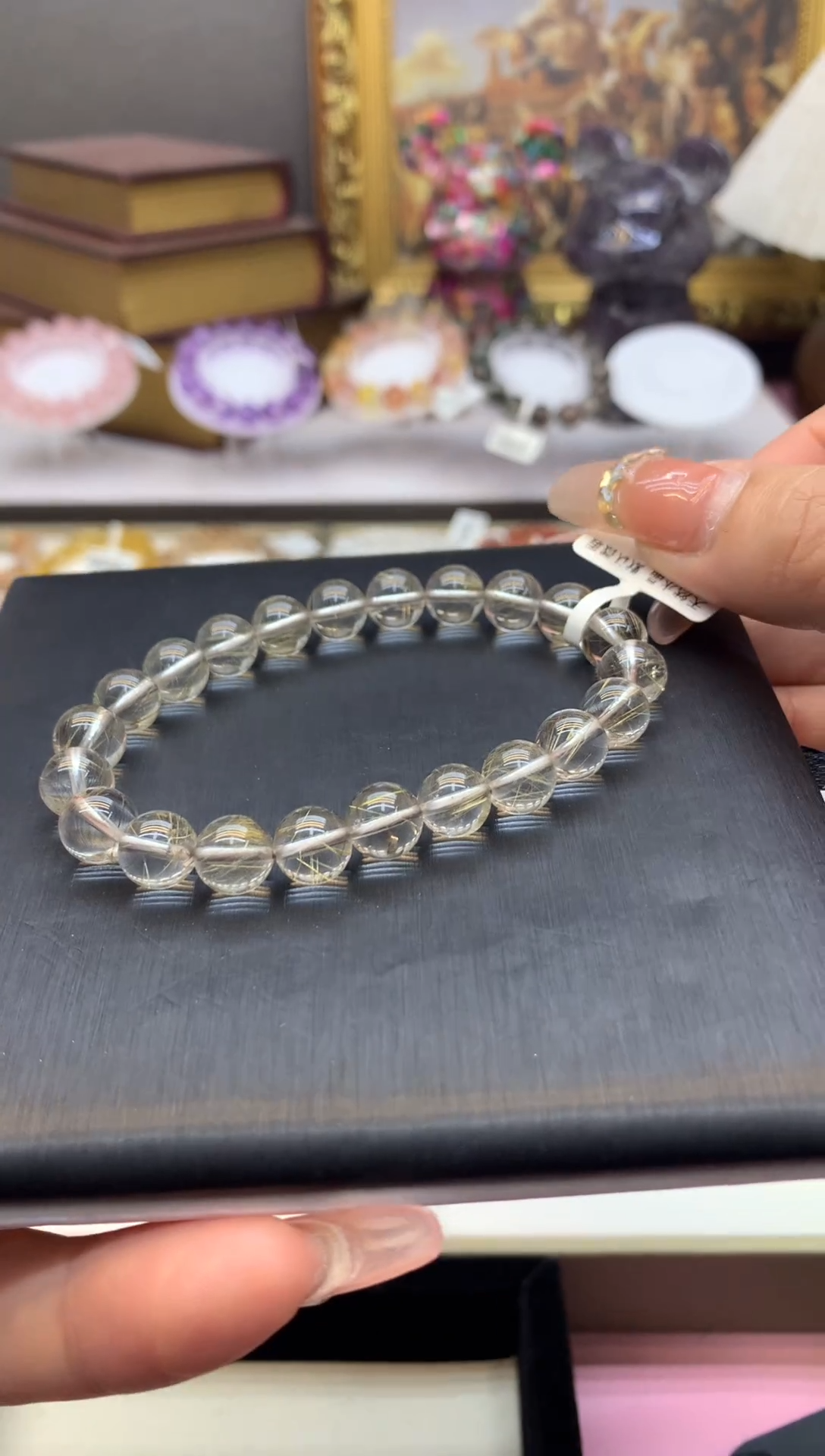 【闪购商品】水晶手串未镶嵌9+透体银发晶