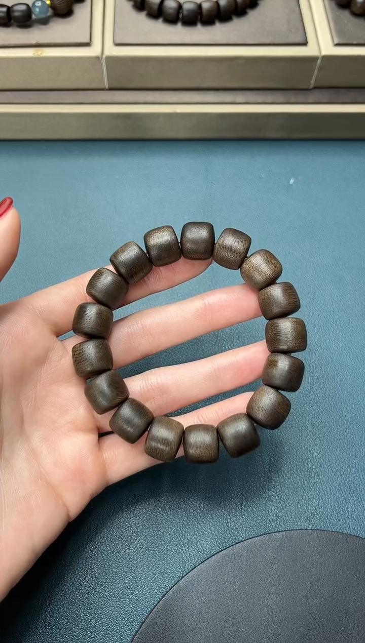 【闪购商品】沉香手串文莱沉香高油老料桶珠男款14mm15颗