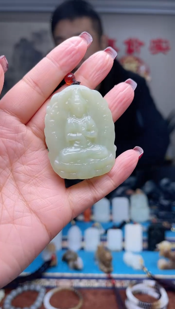 【闪购商品】和田玉挂件未镶嵌1