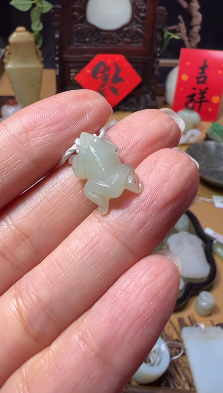 【闪购商品】和田玉山西文物商店 小青蛙···