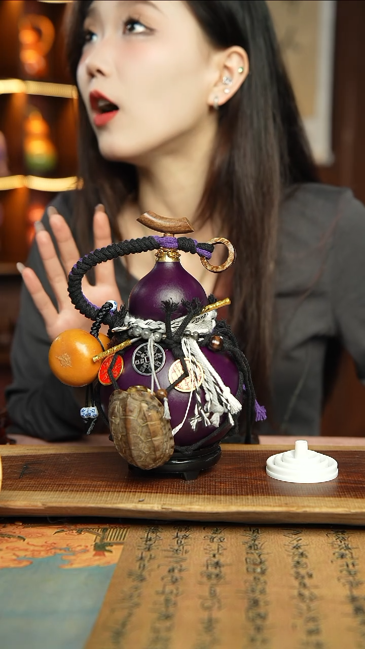 304号精品大漆酒葫芦防腐防渗装水茶酒