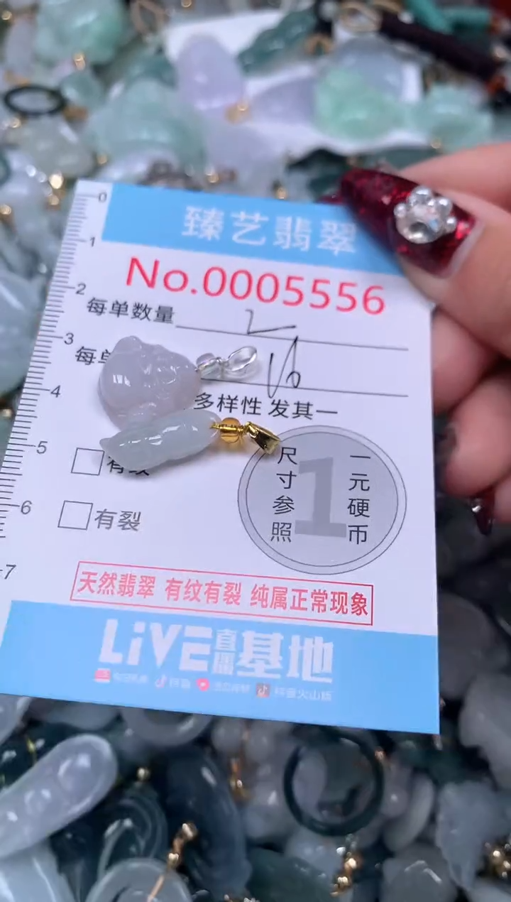 颈饰未镶嵌翡翠5556