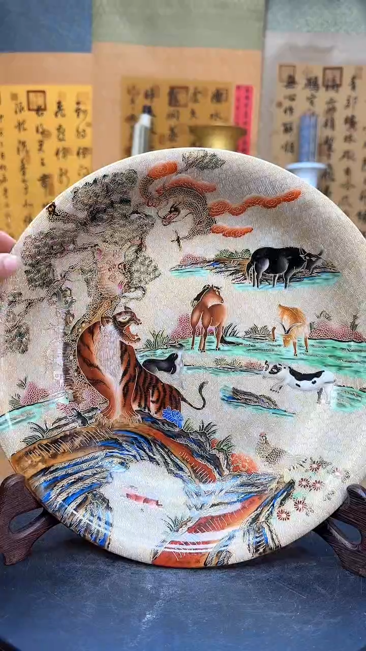 【闪购商品】瓶景德镇陶瓷客厅摆件