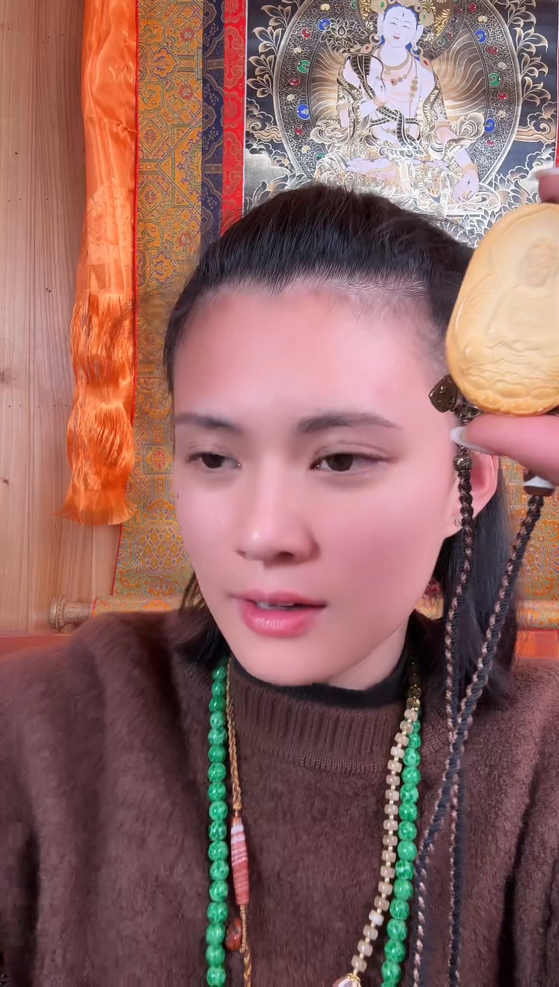 铁合金花岗石素**然藏式风格珠串