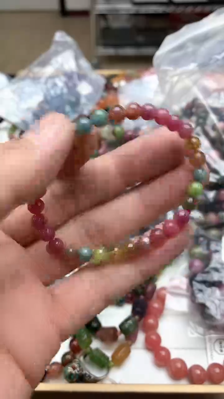 【闪购商品】碧玺手链未镶嵌手链78