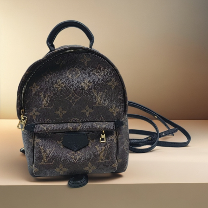 95新 LouisVuitton/路易威登  老花小书包 1803 7529 