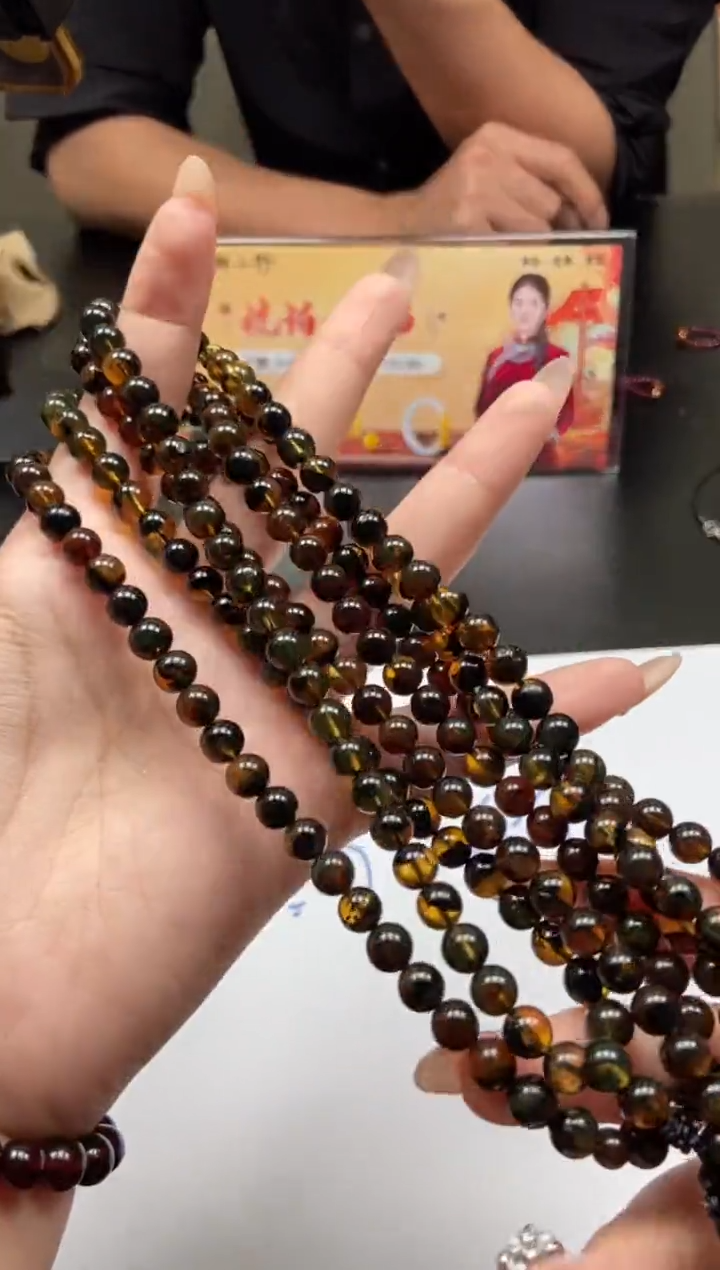 【闪购商品】琥珀颈饰未镶嵌天然琥珀60多样性发一