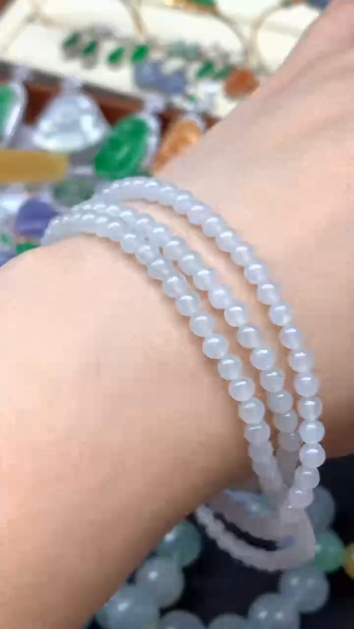 【闪购商品】翡翠手串未镶嵌7-天然翡翠