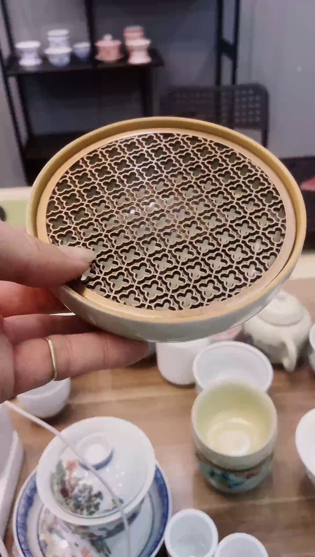 【闪购商品】【席欢李商城】汝窑壶承