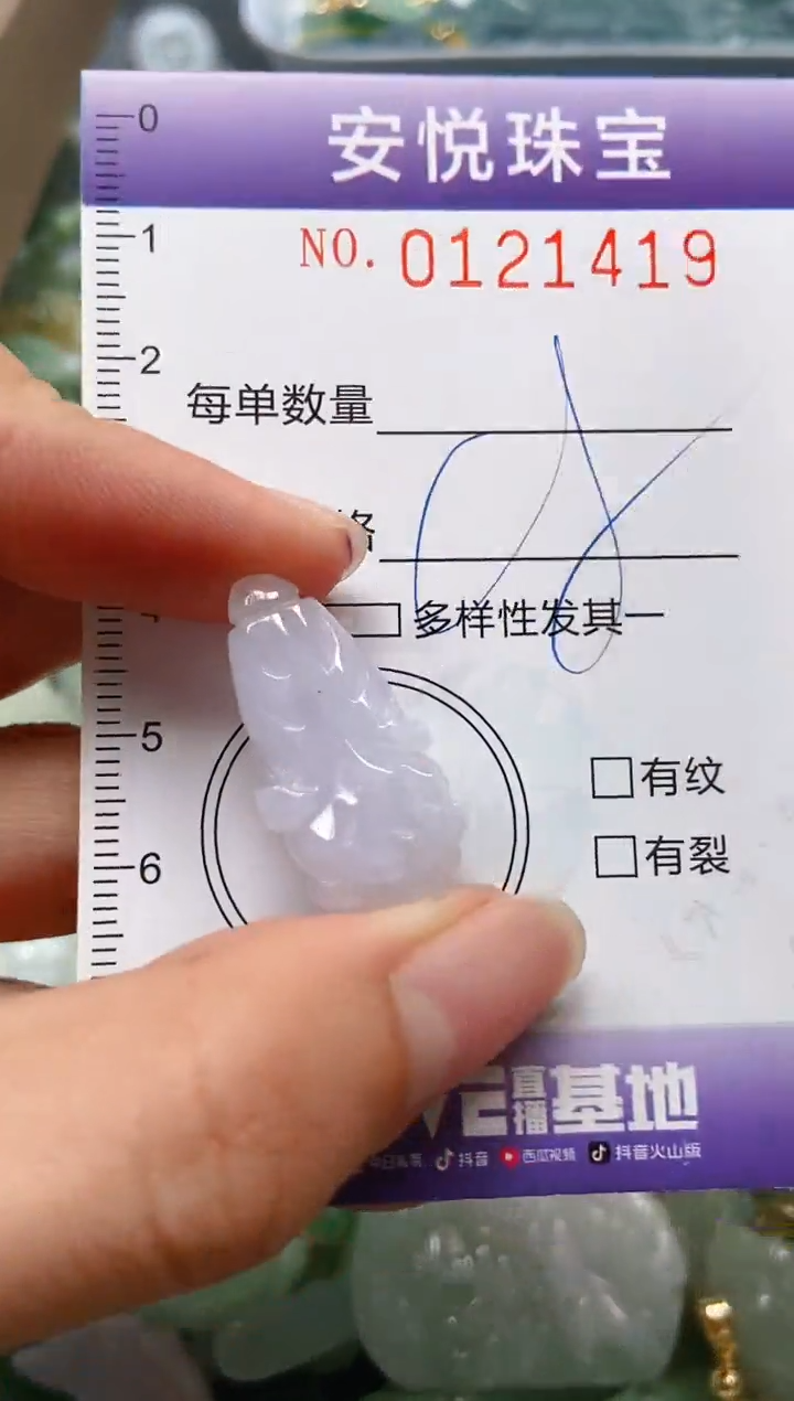 【闪购商品】翡翠颈饰未镶嵌闪购0121419多样性发其一