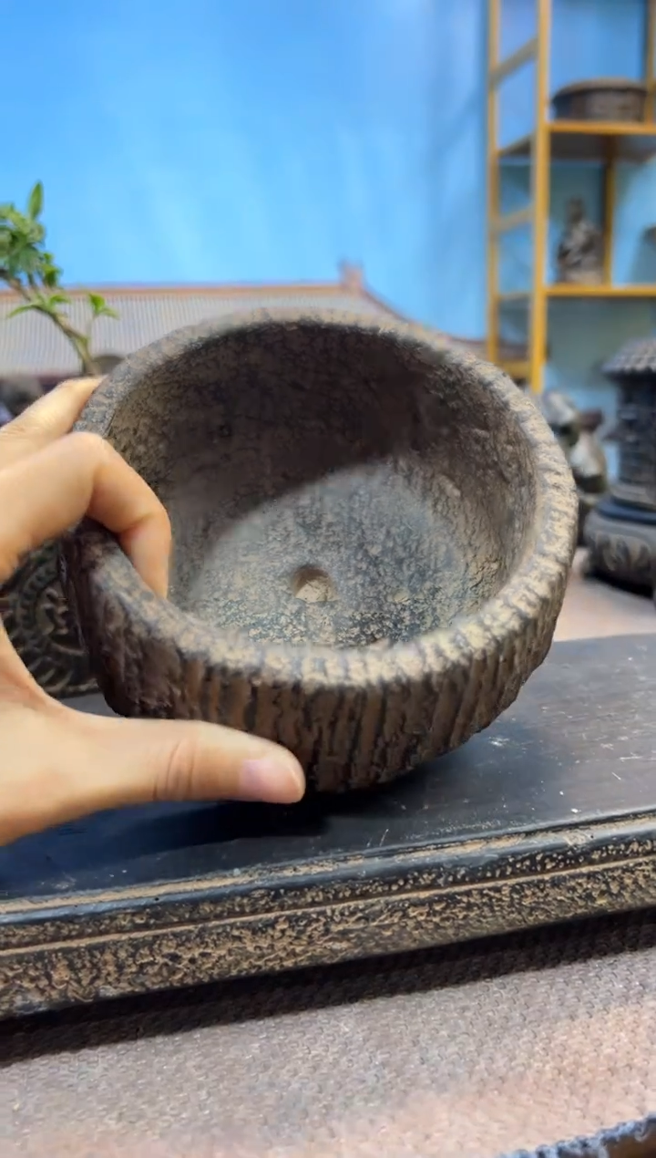 陶土【火山泥】小石钵