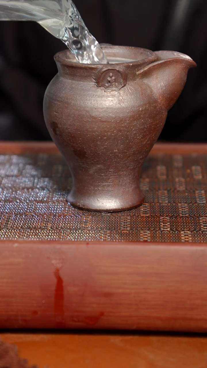 陶瓷奢瓷/瑞寅柴烧茶器（宝瓶）0461 微瑕