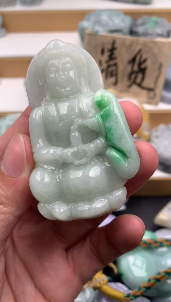 吊坠(不含链)未镶嵌翡翠1