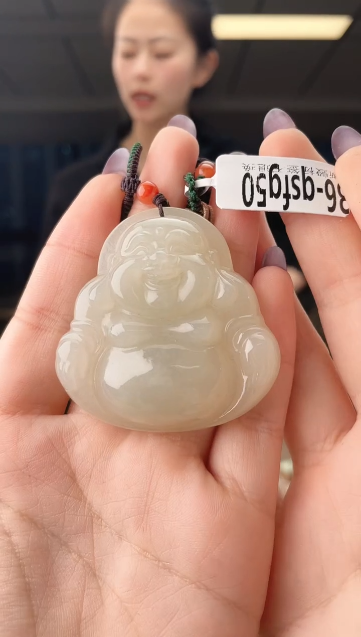 颈饰未镶嵌和田玉45+佛公 多样性发其一