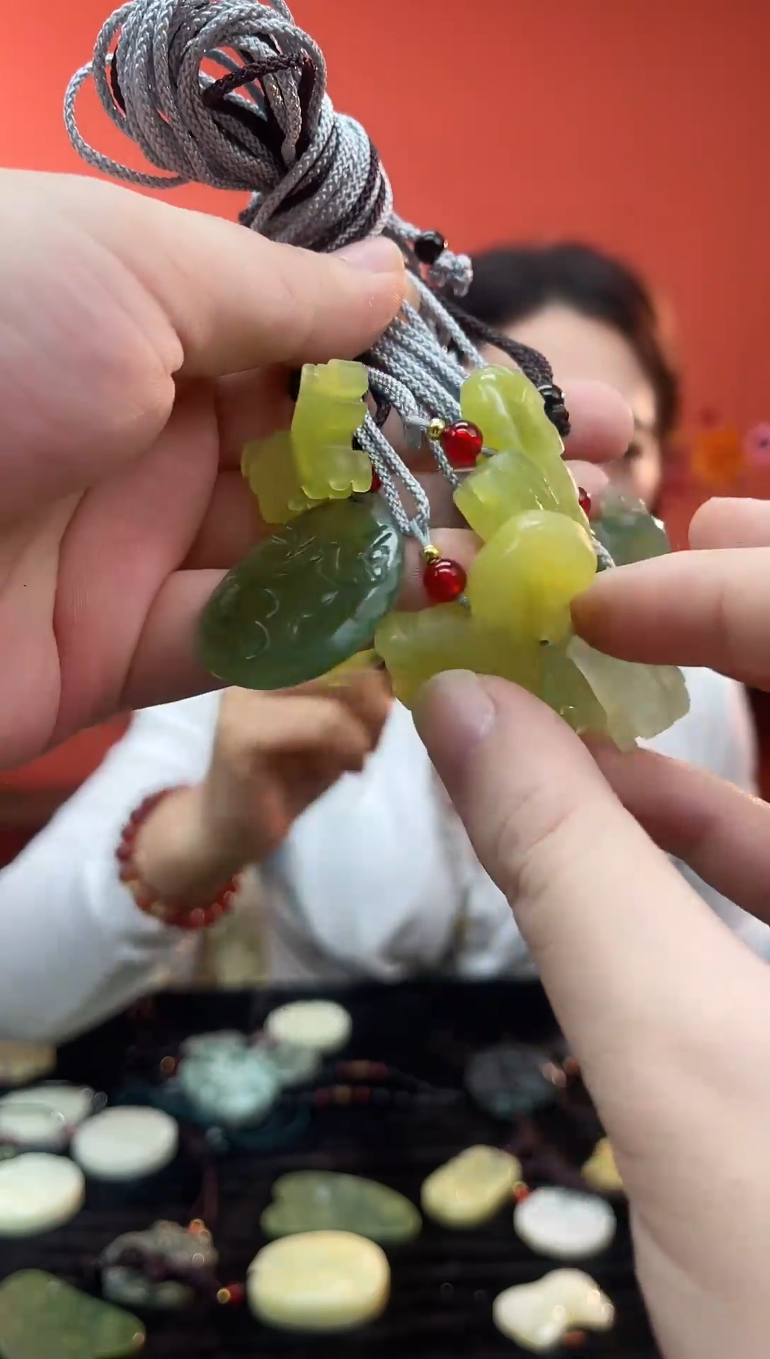 未镶嵌岫玉吊坠多样性发货拍一发一