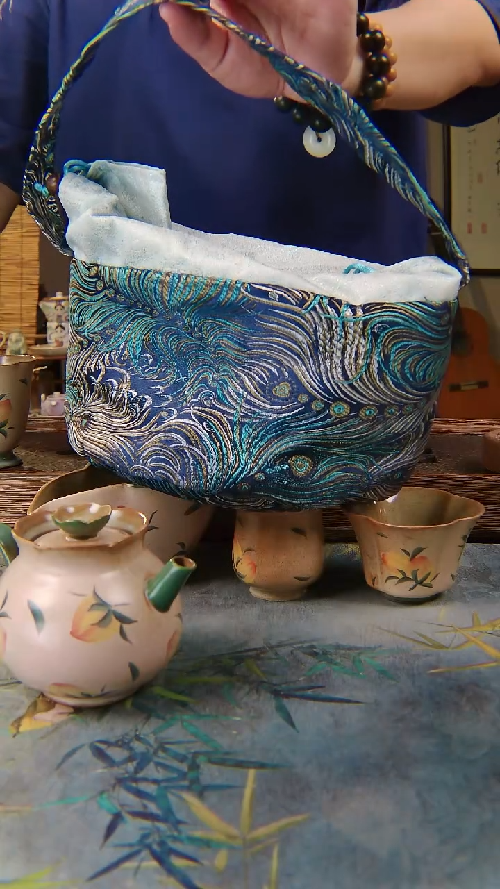 亘古茶具柴烧精品@手提袋