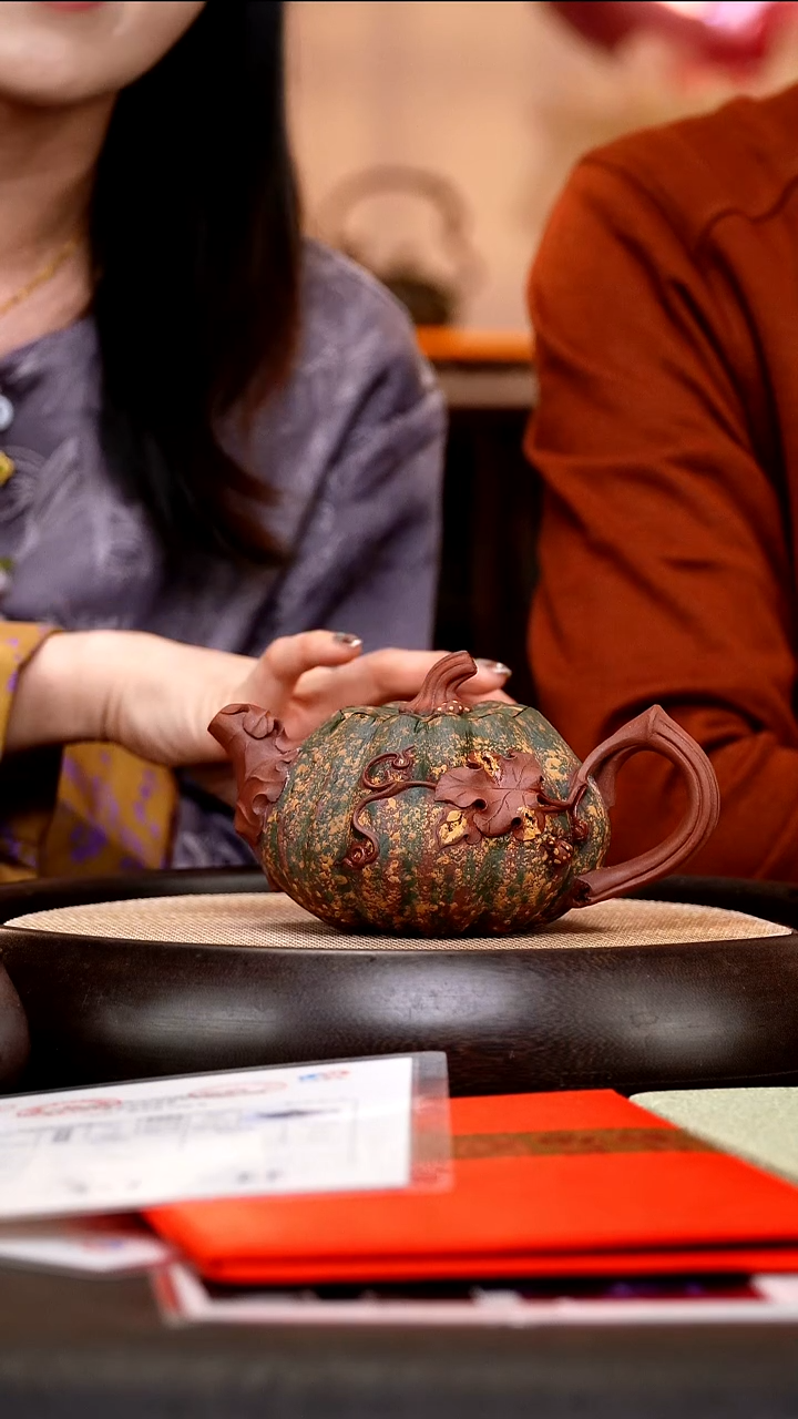 茶壶紫砂CYL48 南瓜   270cc