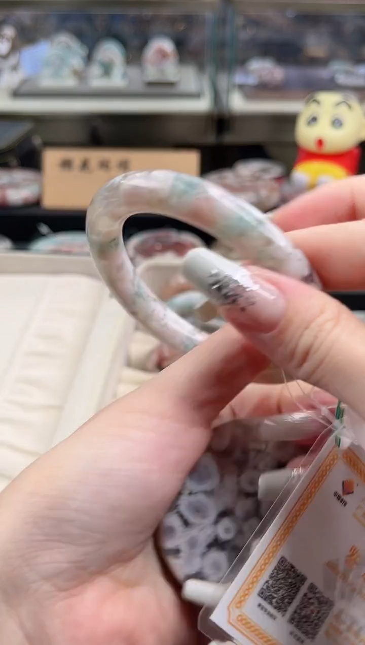 未镶嵌手镯石英质玉尘*丷圈口（赠品镯心）