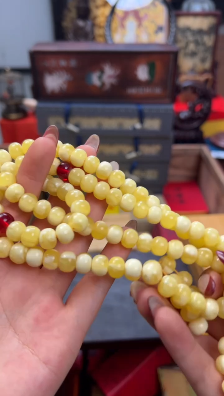 【闪购商品】蜜蜡颈饰未镶嵌——————————