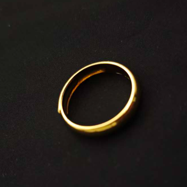 【贝贝商行】时尚百搭素圈光面合金戒指JH033
