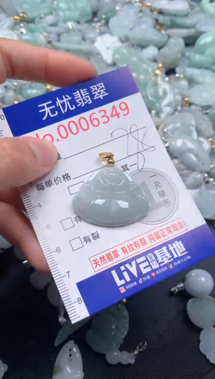 颈饰未镶嵌翡翠6349