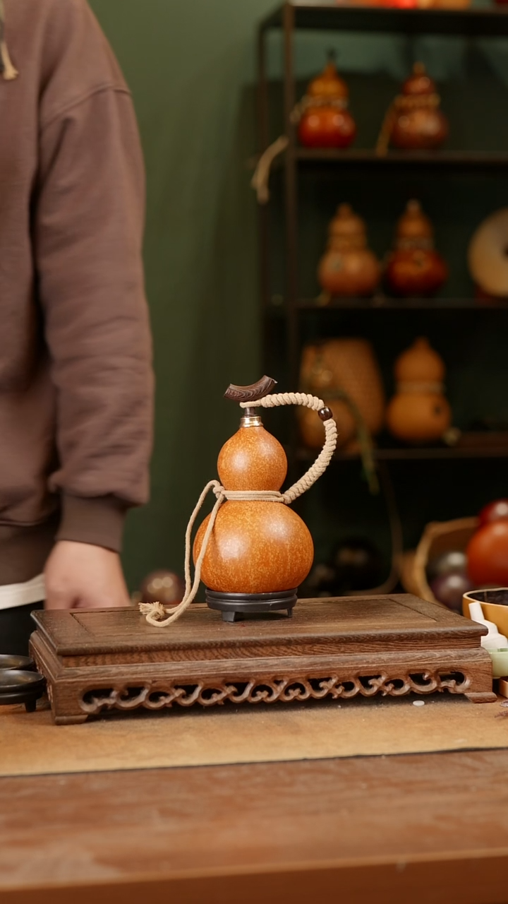 1号精品天然大漆酒葫芦一物一拍~