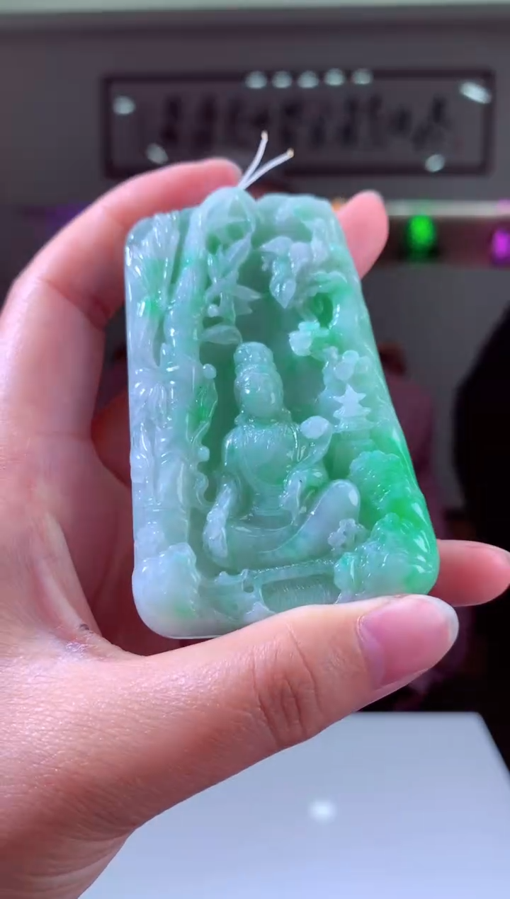 【闪购商品】定制翡翠未镶嵌天然A货翡翠（拍一发一）