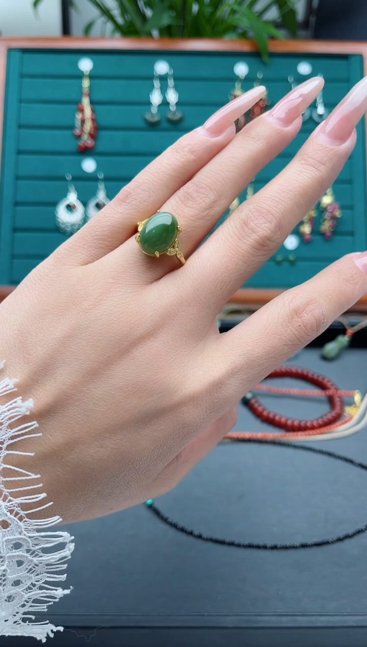 【闪购商品】和田玉戒指未镶嵌000和田玉戒指