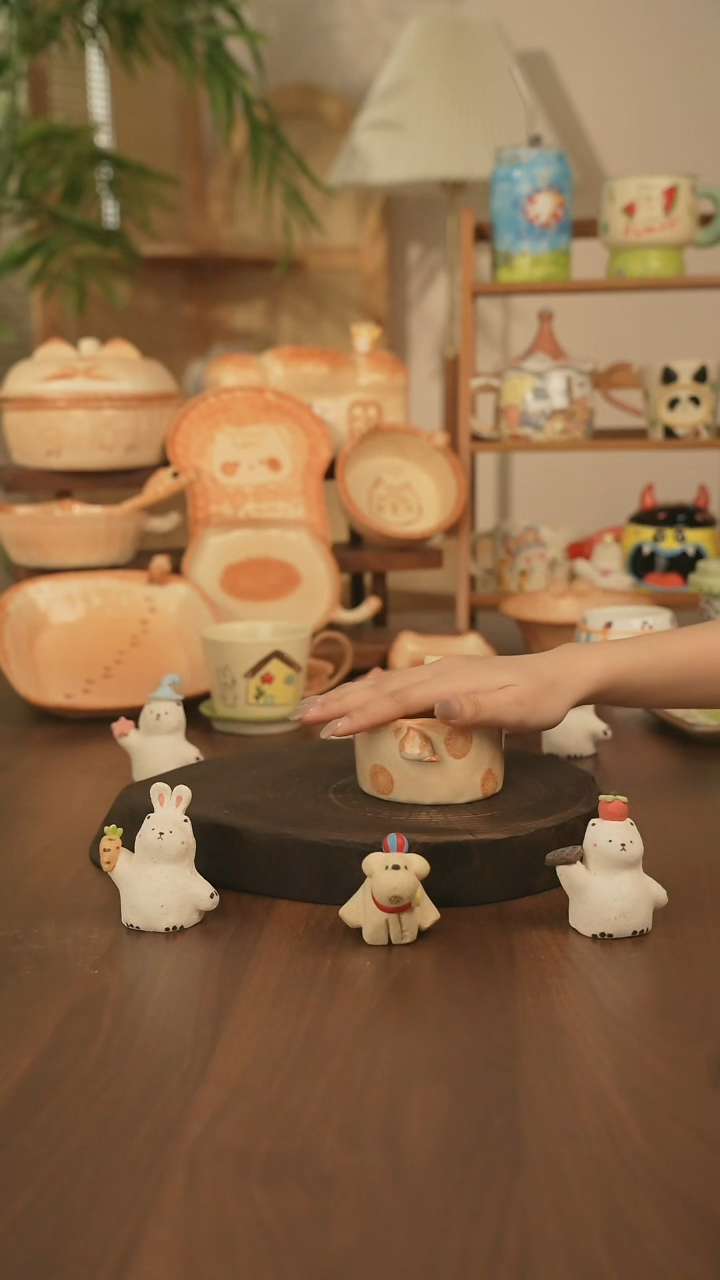 杯子景德镇原创手作陶瓷