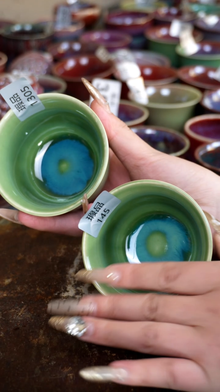 【闪购商品】摆件钧瓷手工茶器窑变