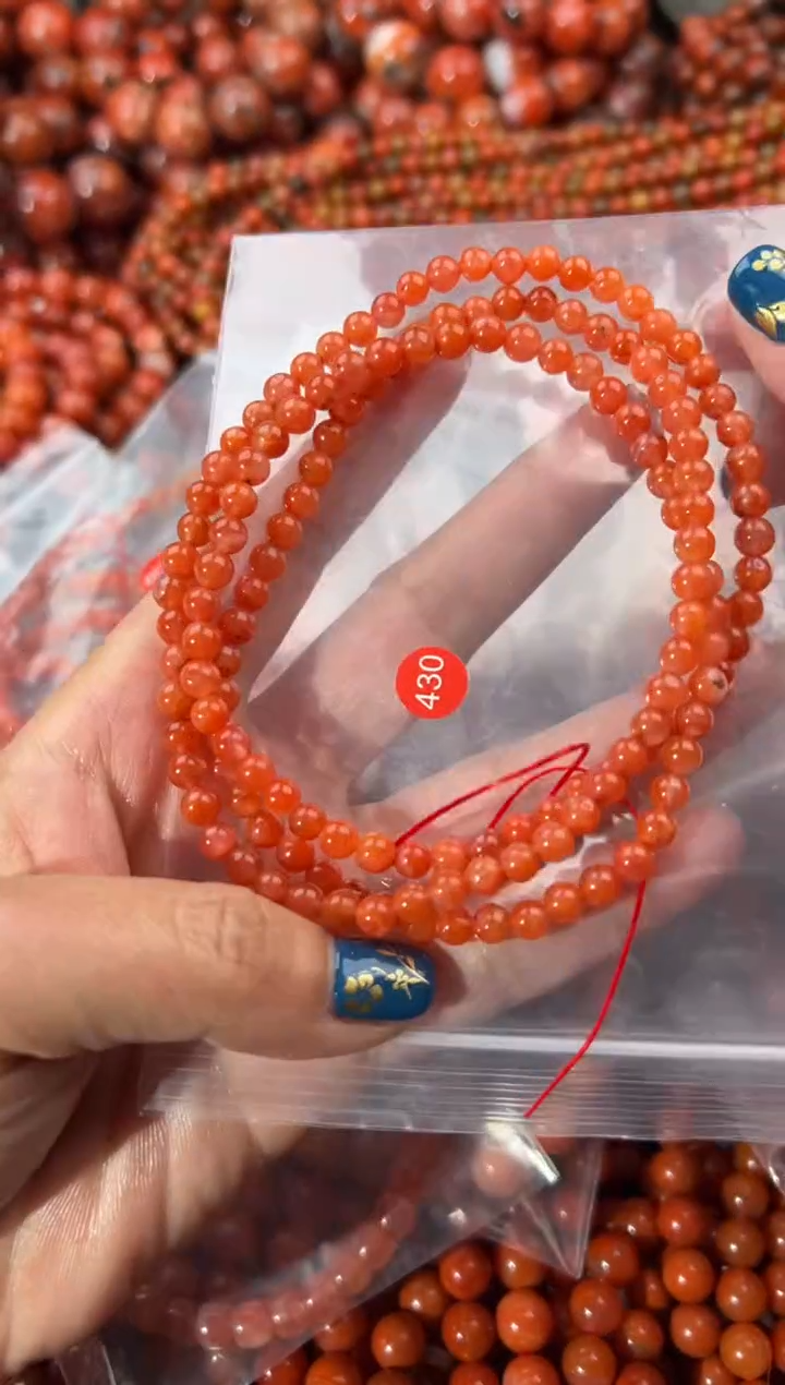 未镶嵌手串南红玛瑙1