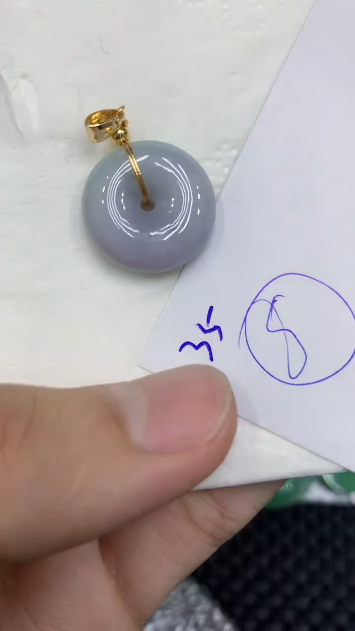 颈饰未镶嵌翡翠缅甸A货翡翠