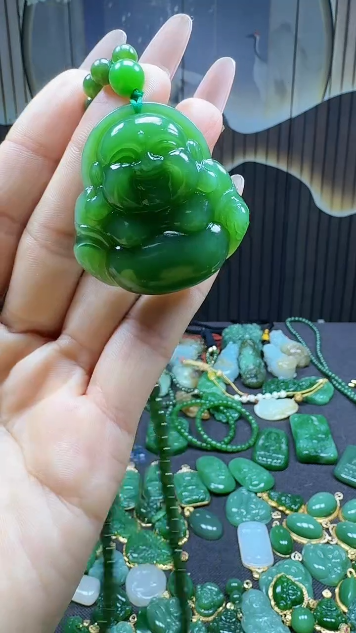 【闪购商品】和田玉挂件未镶嵌1