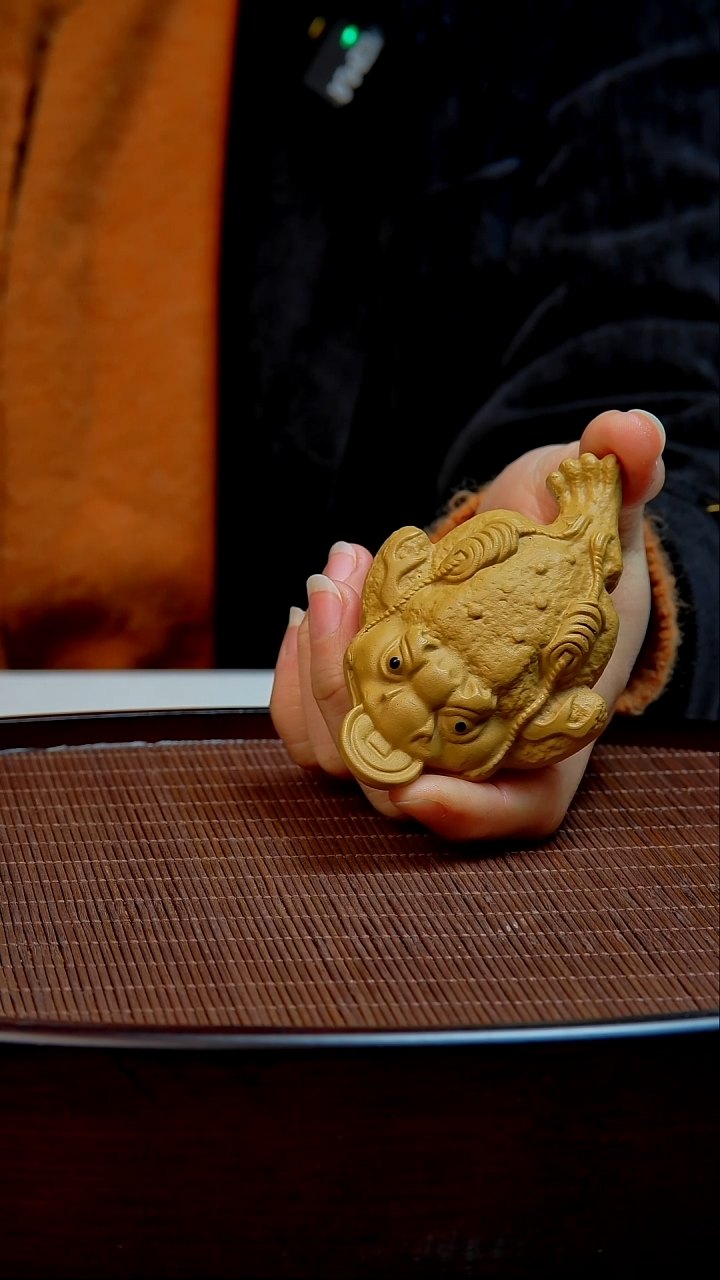 紫砂茶宠宜兴紫砂摆件