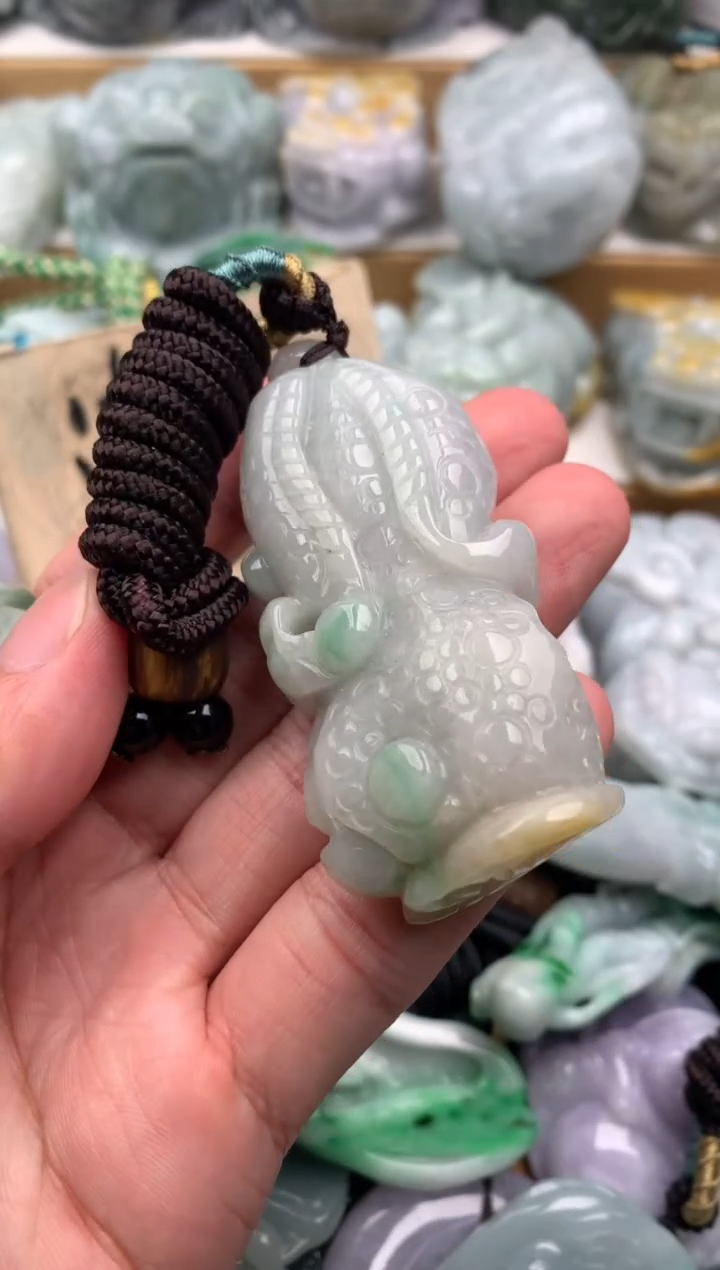 吊坠(不含链)未镶嵌翡翠1