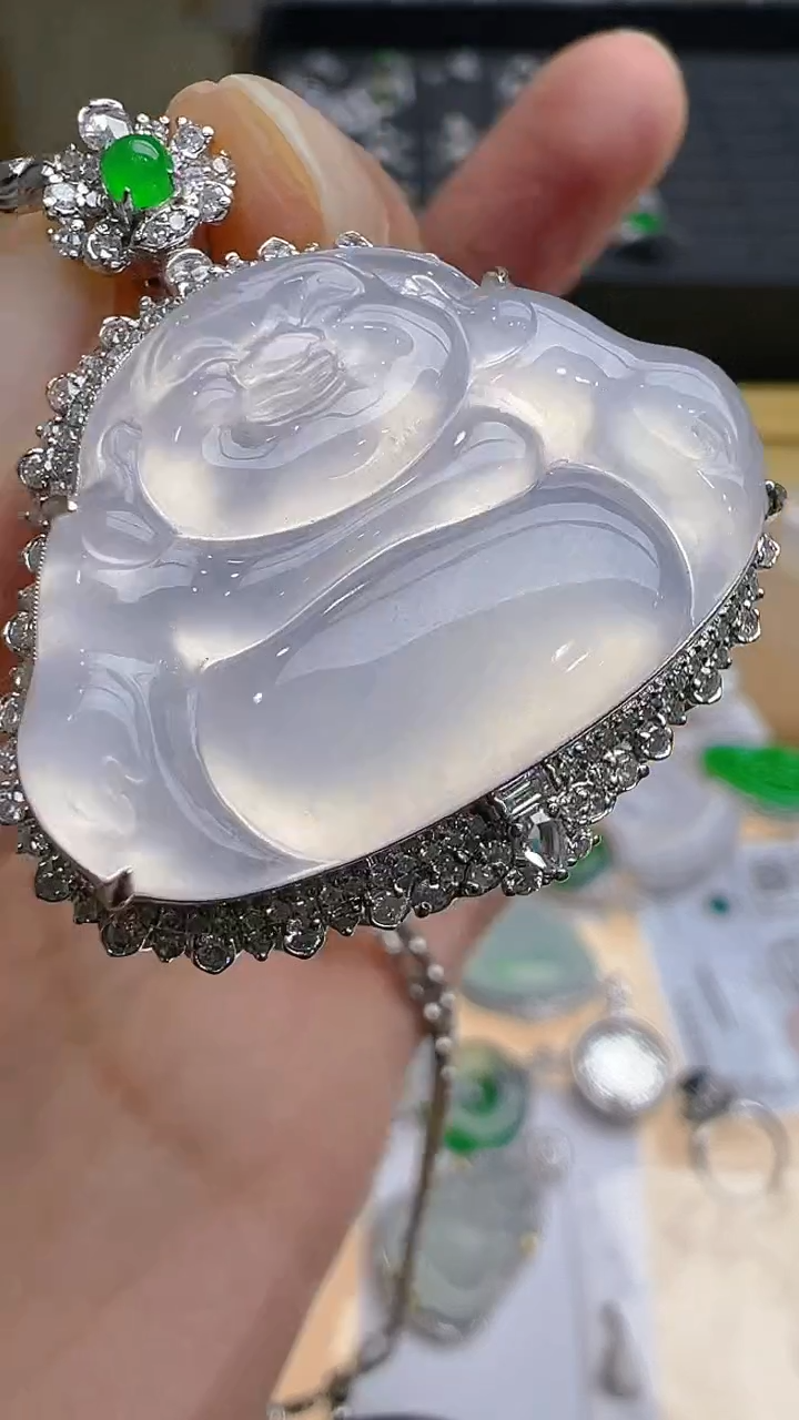 【闪购商品】翡翠吊坠(不含链)18K金镶嵌多样性团购发一件