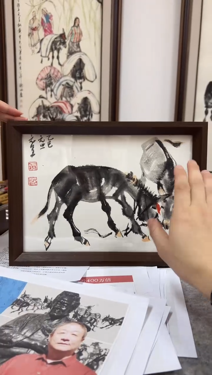 【闪购商品】国画张有涛老师绘画作品