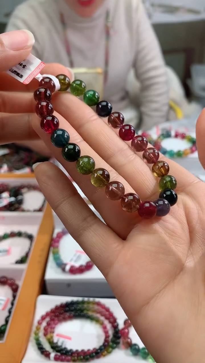 【闪购商品】碧玺手链未镶嵌多样性发一条