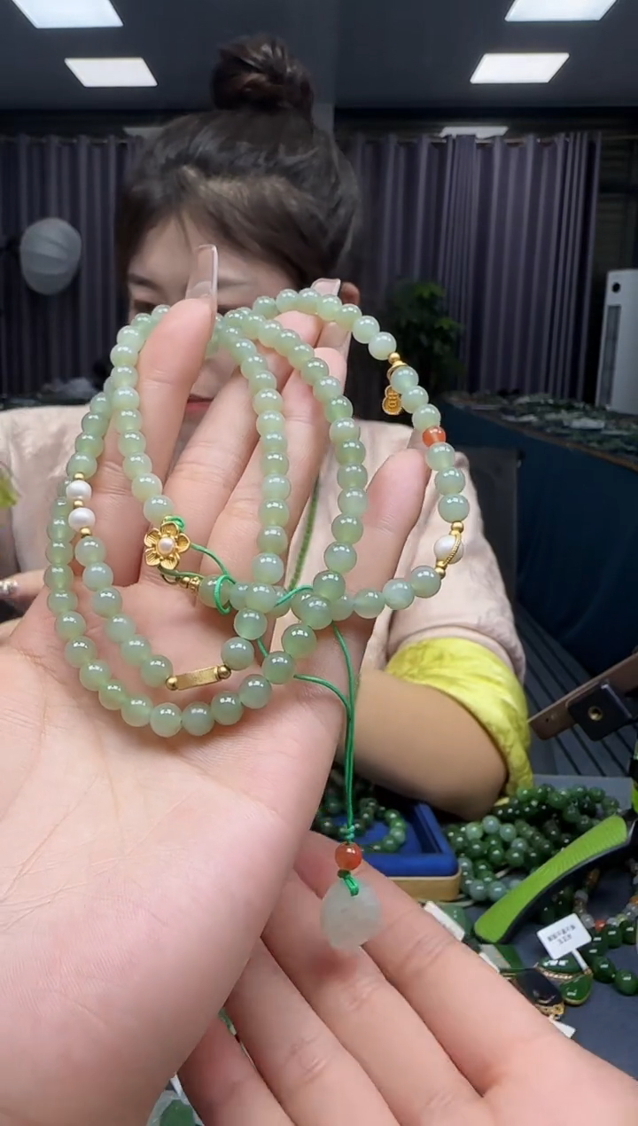 【闪购商品】和田玉挂件银S925镶嵌1