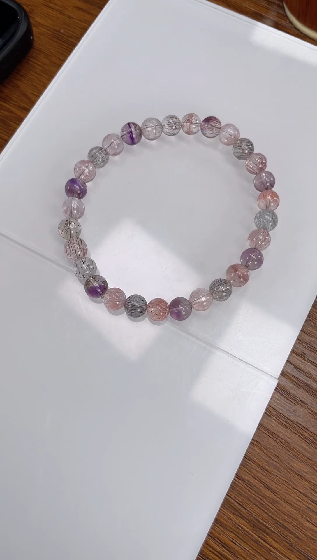 【闪购商品】水晶手链未镶嵌超七手串