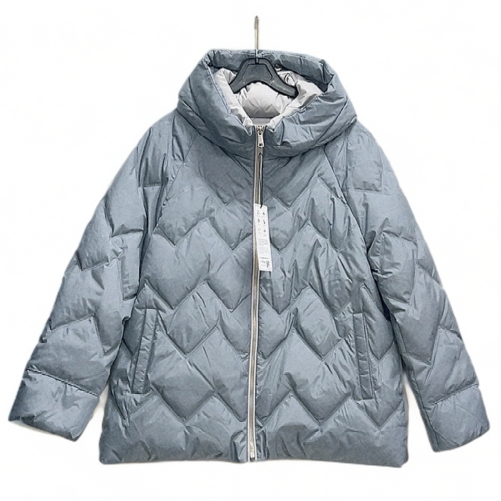 【xineba3】韩国女士2025早春新款鹅绒服时尚洋气舒适百搭