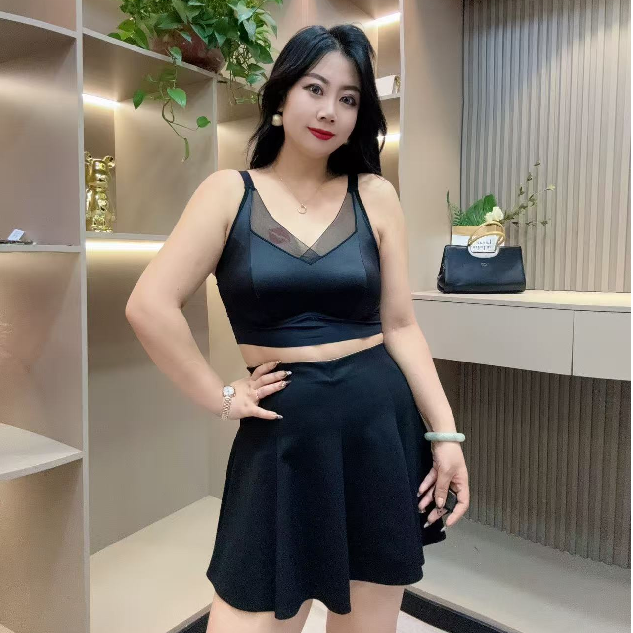 女士美背-果 2513女士大码加肥加大纯欲性感风百搭亲肤舒适美背