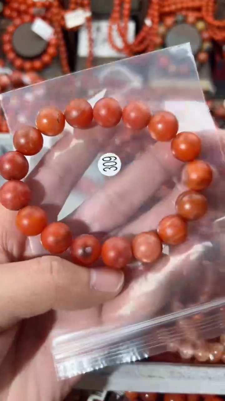 【闪购商品】南红玛瑙手串未镶嵌12