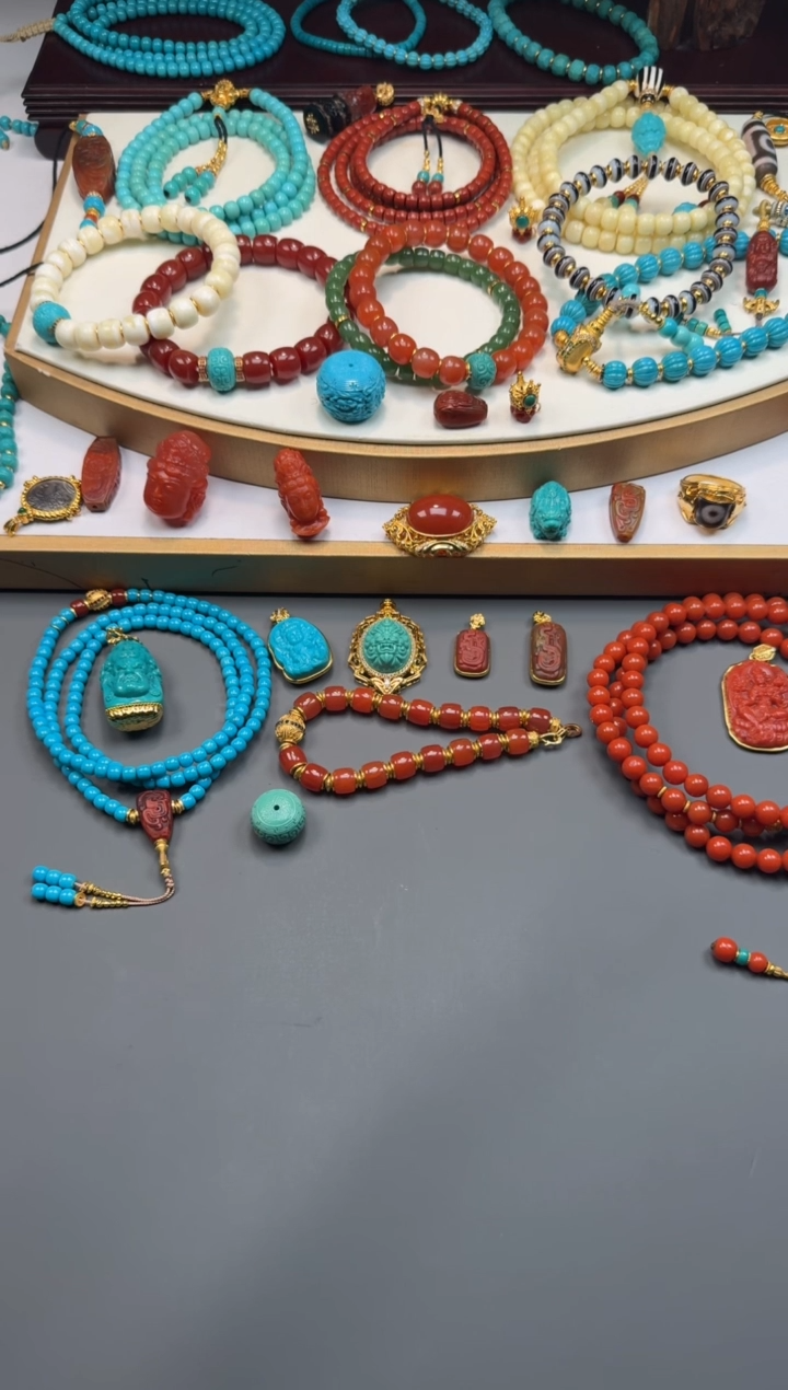 未镶嵌配饰南红玛瑙稻*～1111